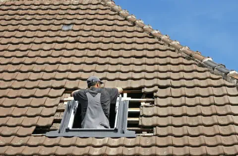 Pose de velux - Pierre-Buffière